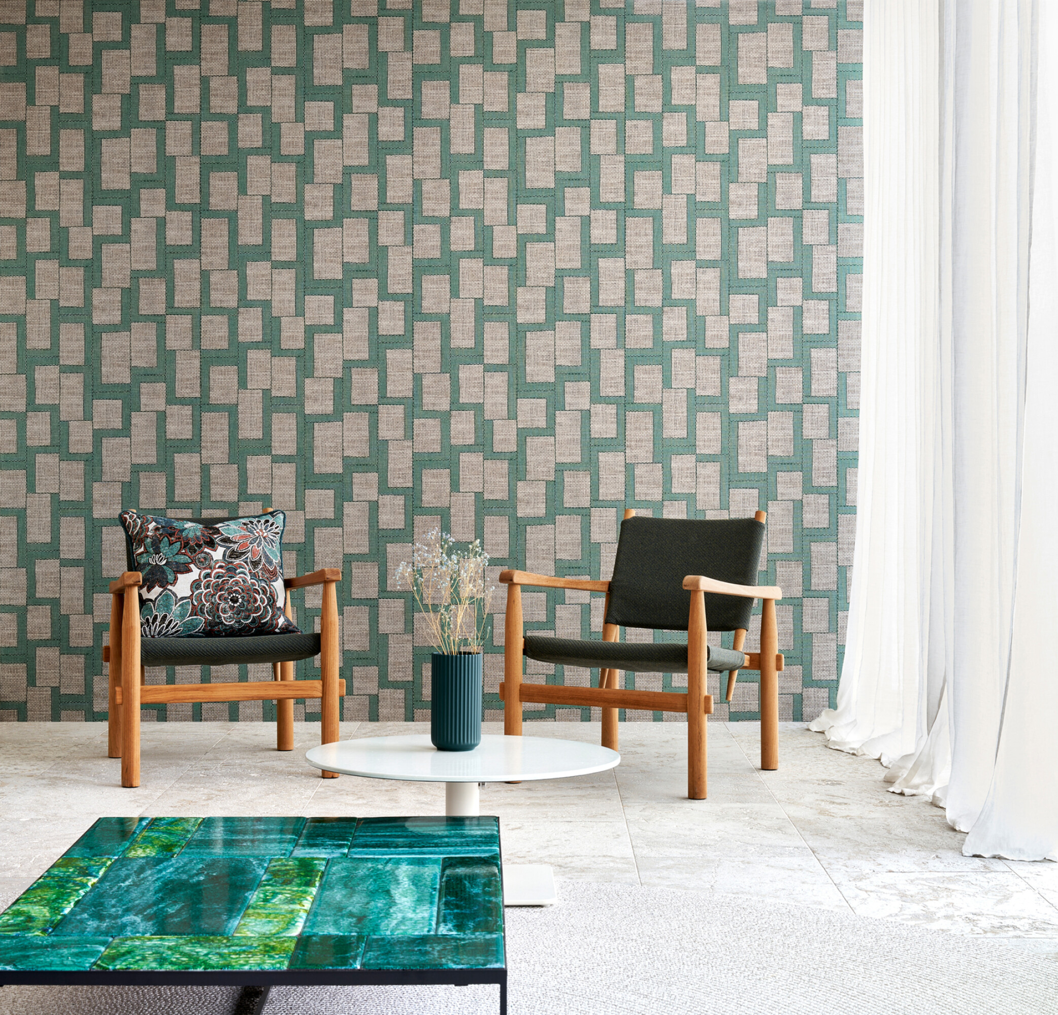 Arte Esparto Africano Wallpaper