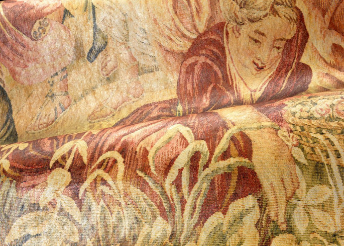 Arte Récolte des Fleurs Wallpaper