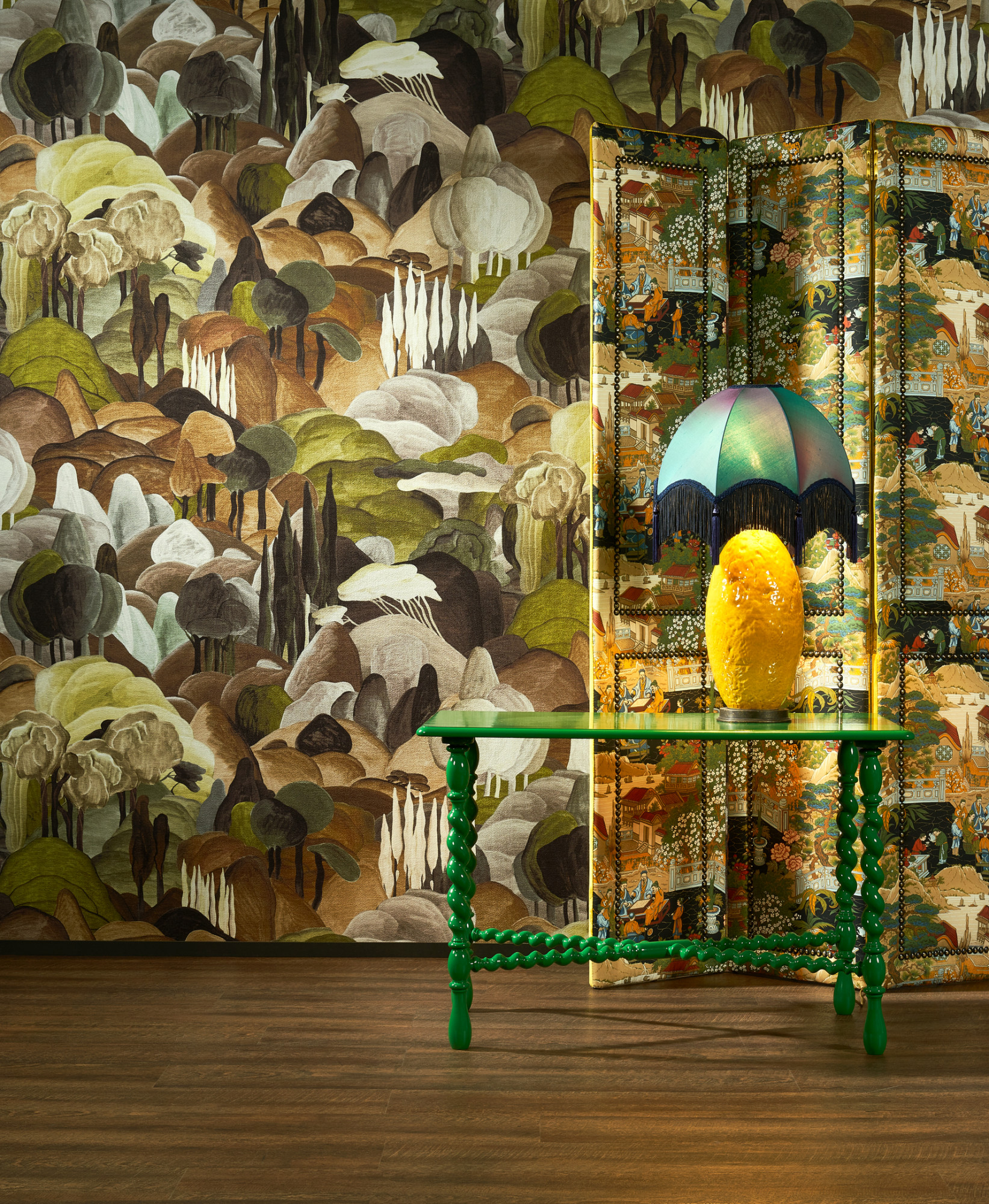 Arte All’Ombra dei Cipressi Wallpaper