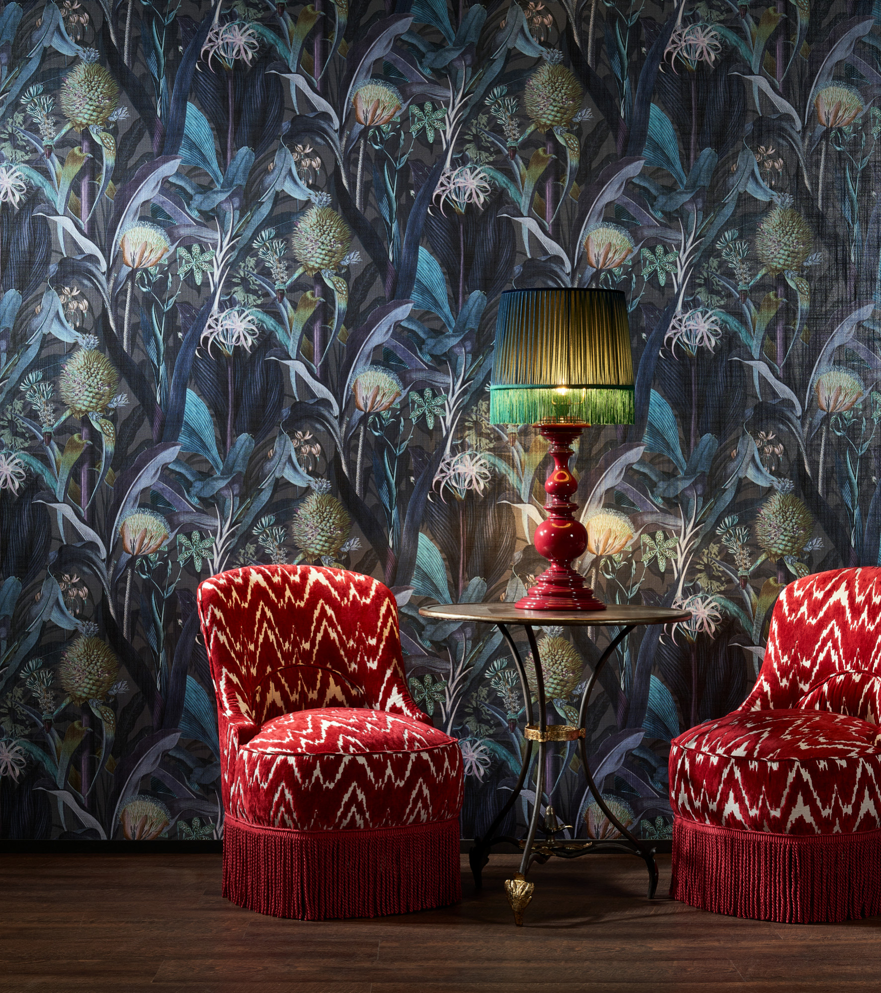 Arte Blooming Pineapple Wallpaper