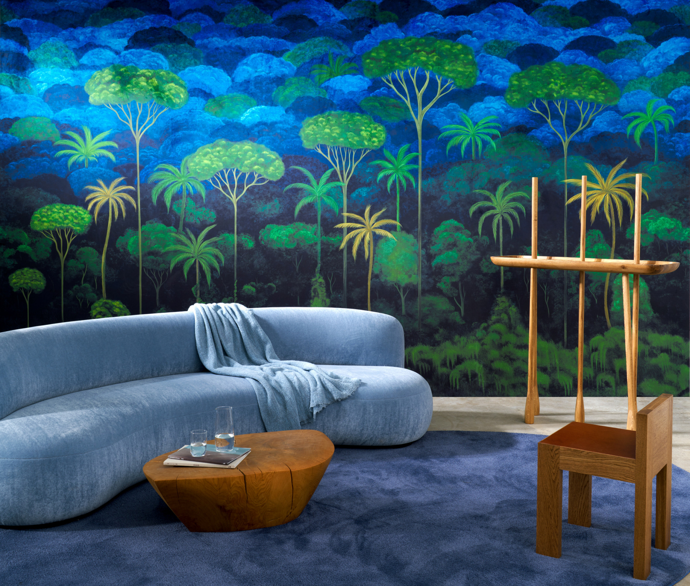 Arte Ciel Tropical Wallpaper