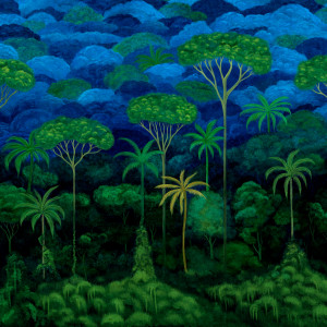 Arte Ciel Tropical Wallpaper