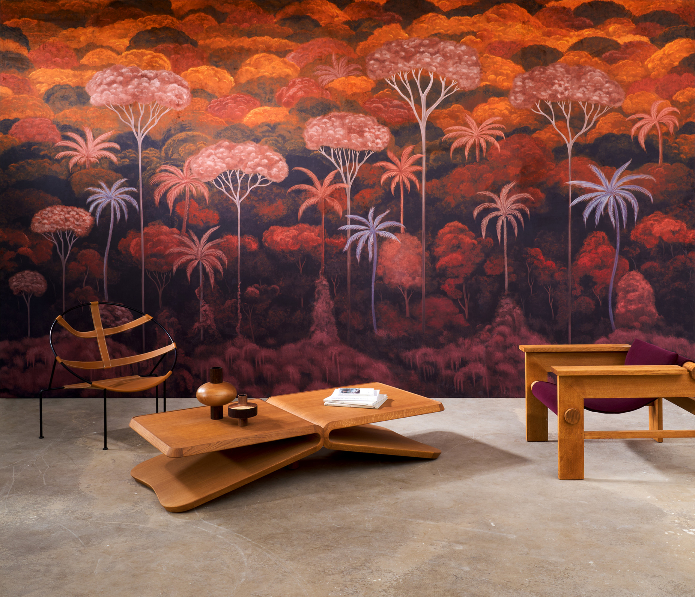 Arte Ciel Tropical Wallpaper
