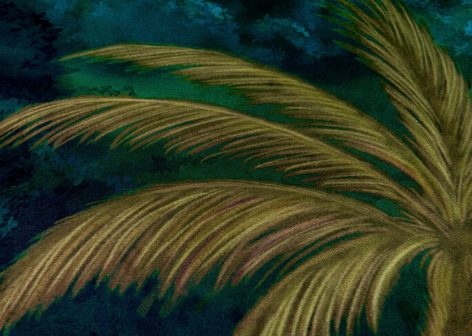 Arte Ciel Tropical Wallpaper