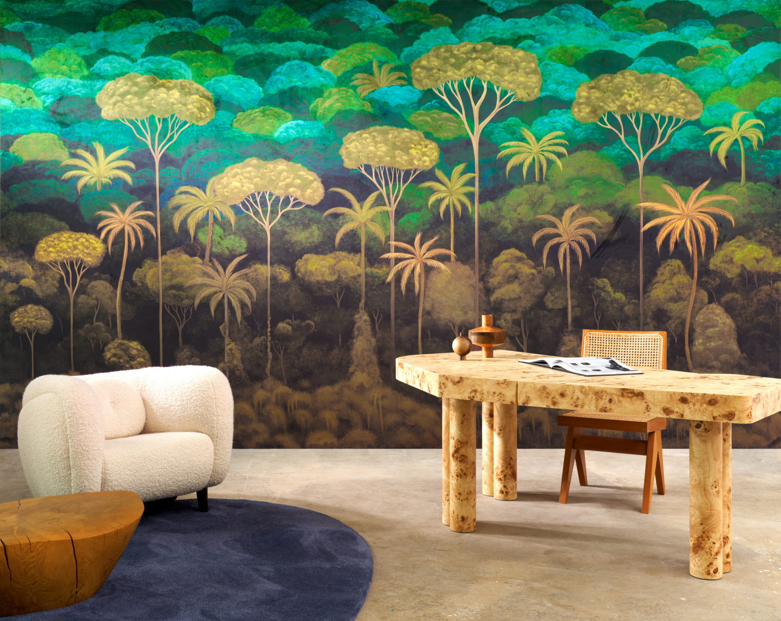 Arte Ciel Tropical Wallpaper