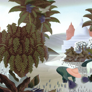 Arte Hills of Sapa Wallpaper