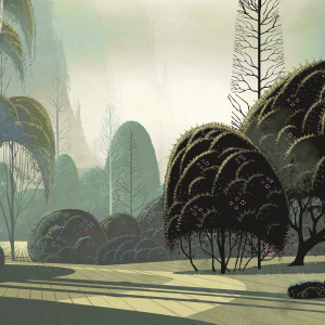 Arte Le Jardin Mystique Wallpaper