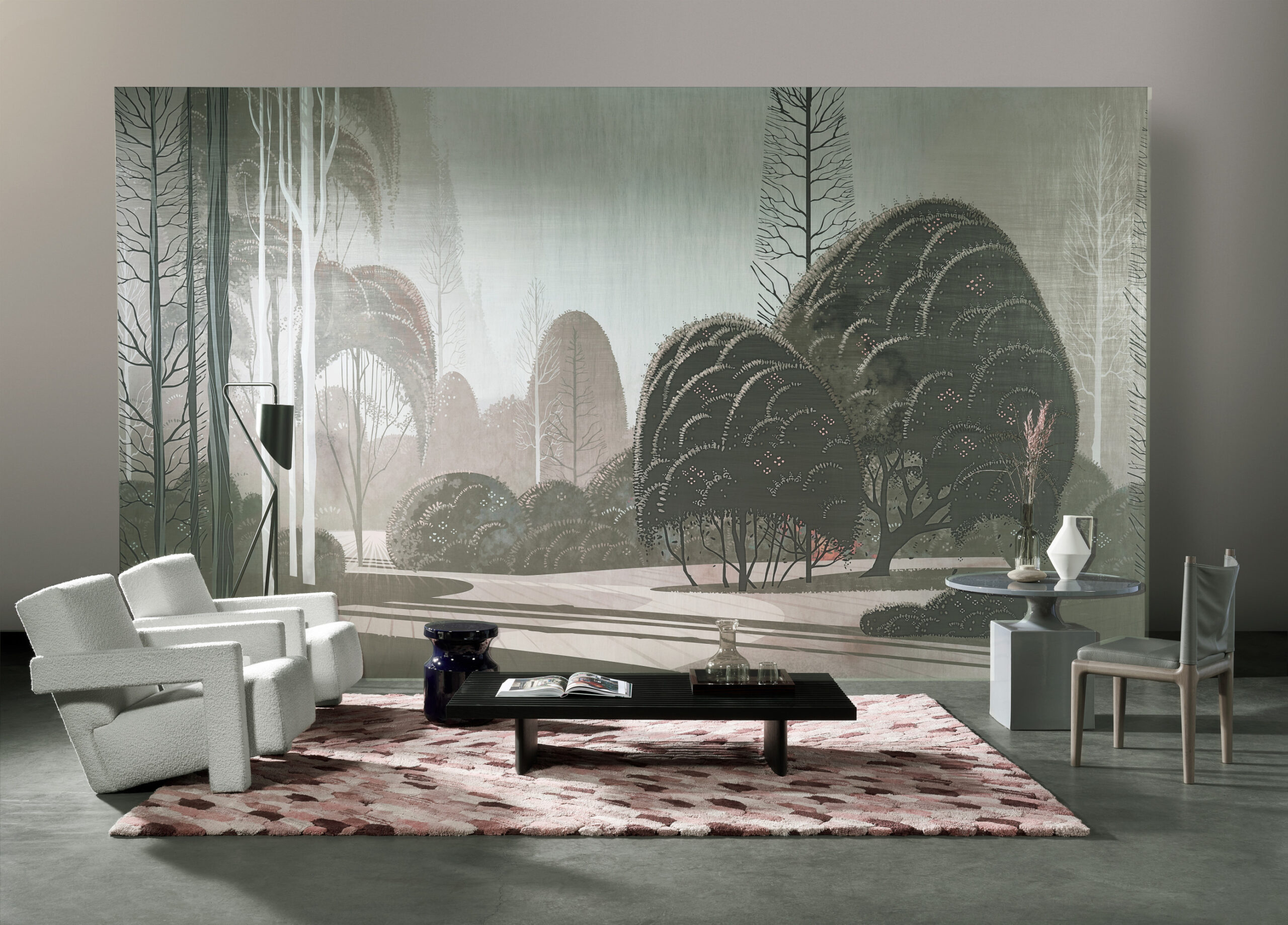 Arte Le Jardin Mystique Wallpaper