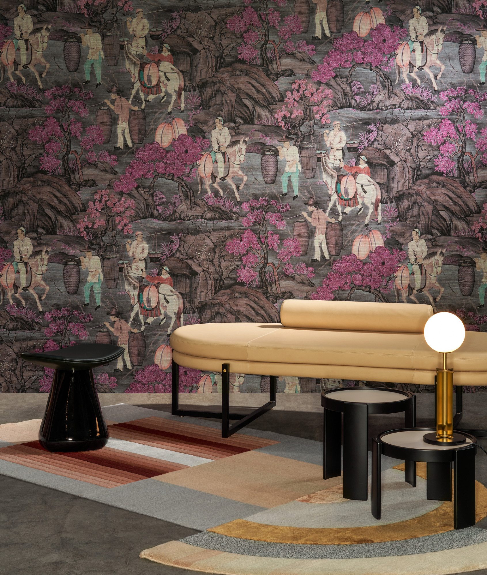 Arte Toile de Tibet Wallpaper