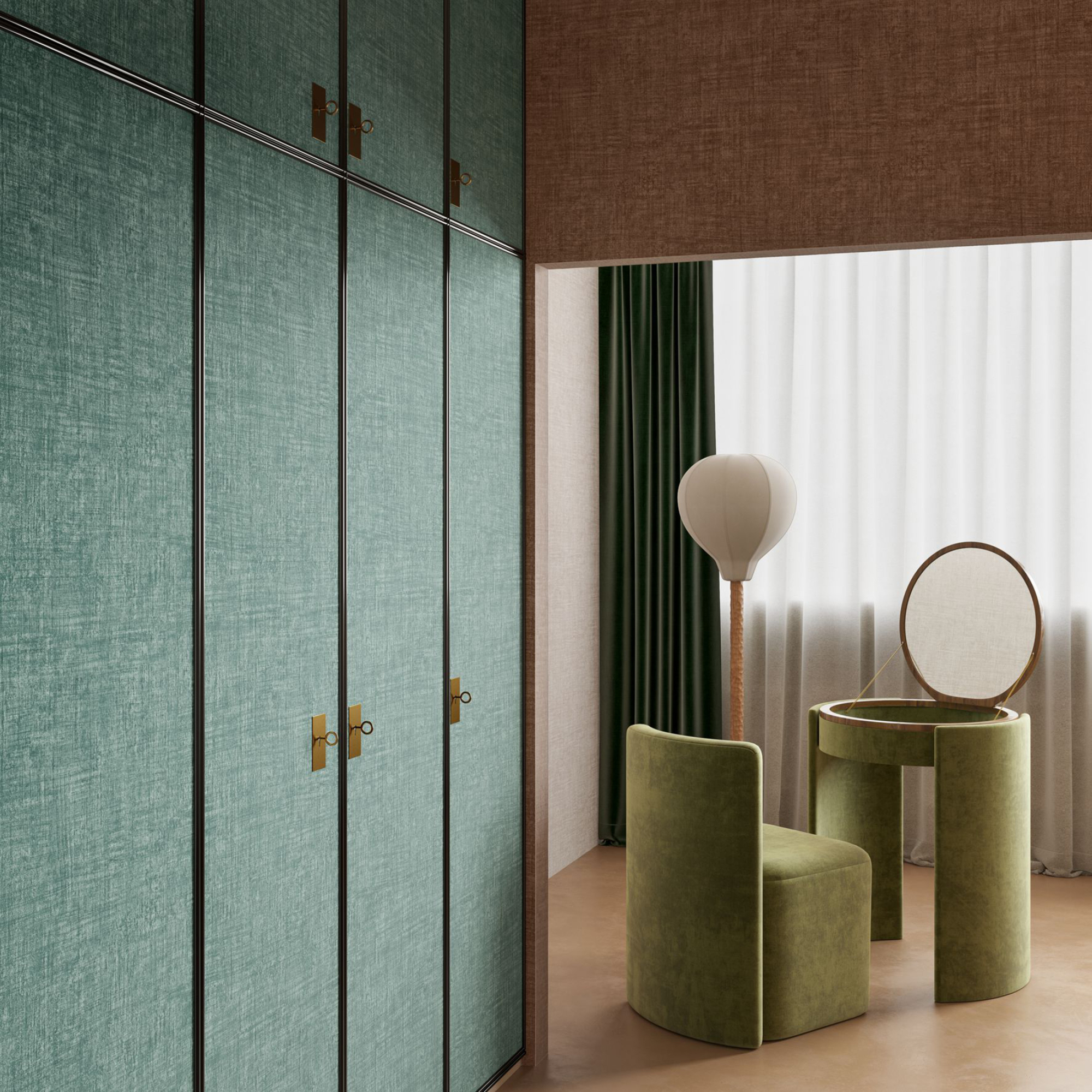 Arte Brushed Suede Wallpaper