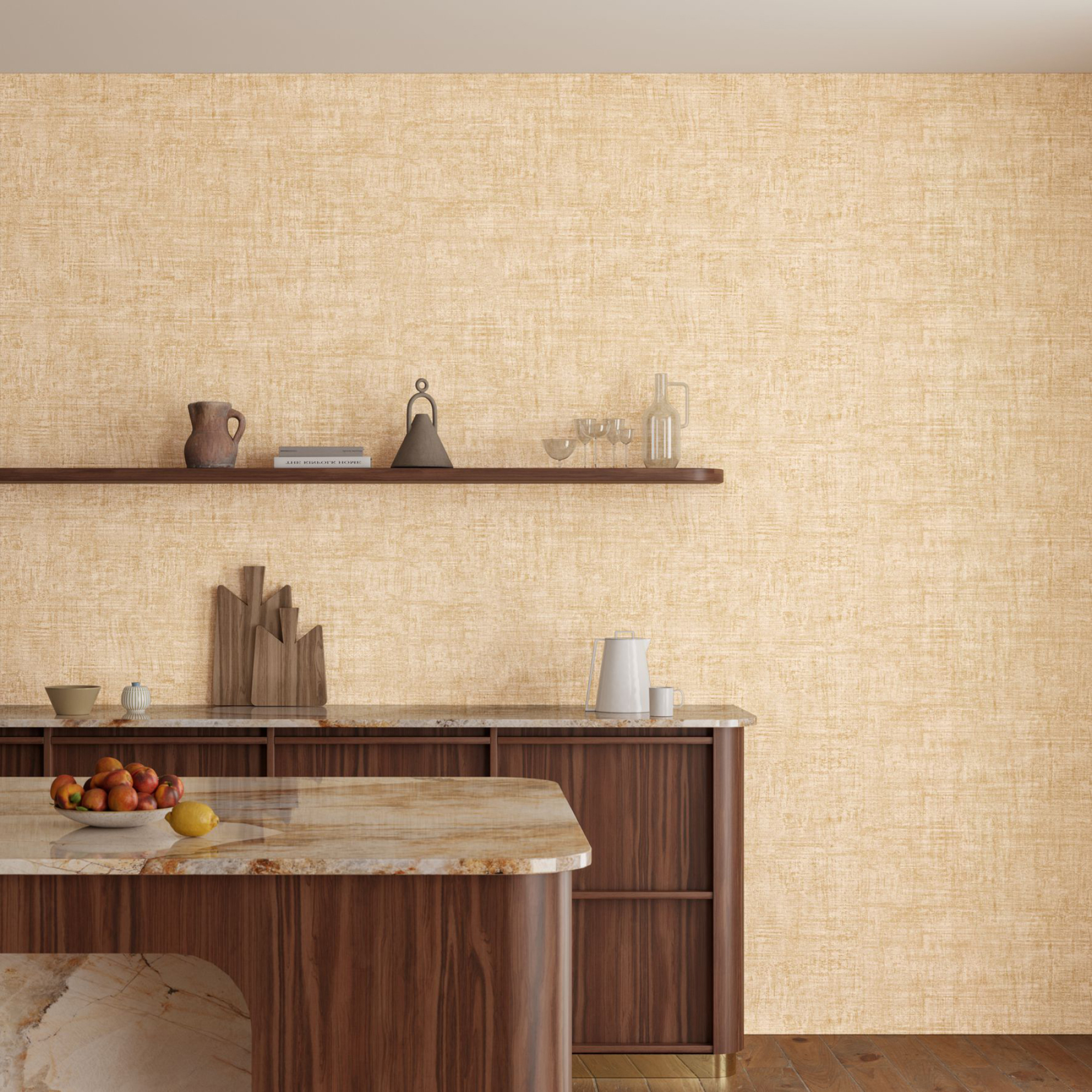 Arte Brushed Suede Wallpaper