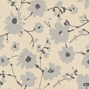 Arte Metal Velvet Flower and Lin Wallpaper