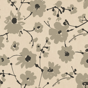 Arte Metal Velvet Flower and Lin Wallpaper