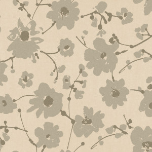 Arte Metal Velvet Flower and Lin Wallpaper