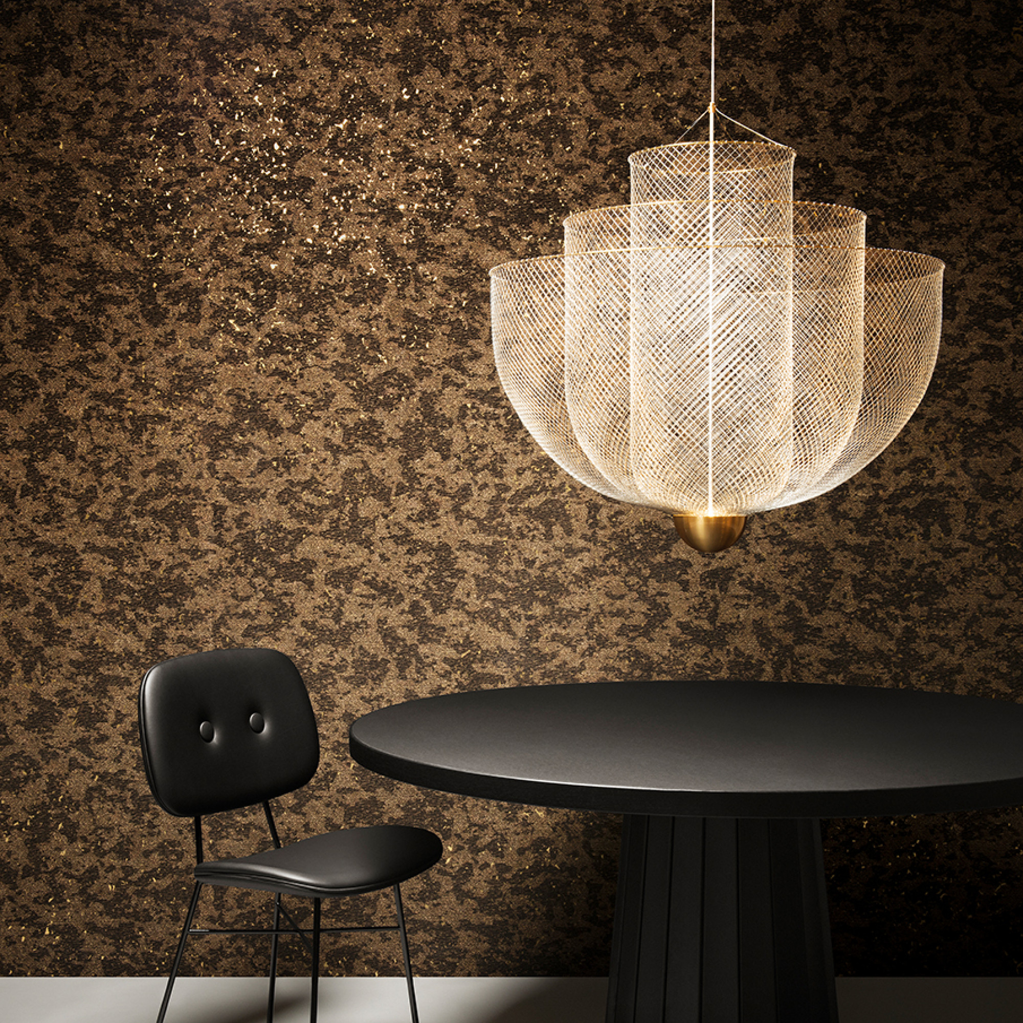 Arte Bearded Leopard Wallpaper