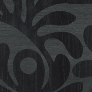 Arte Woodblock Beetle Fern Wallpaper