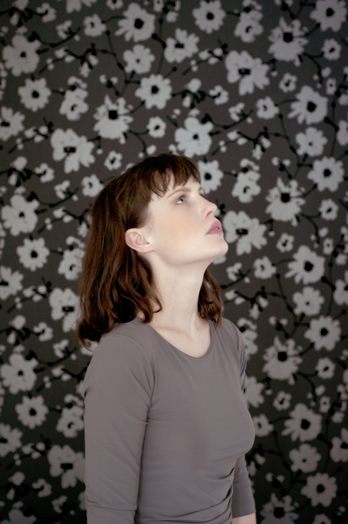Arte Metal Velvet Flower and Lin Wallpaper