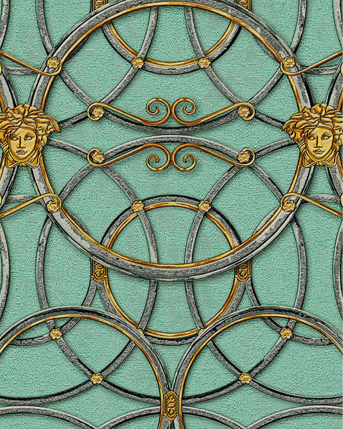 La Scala del Palazzo Print Wallpaper