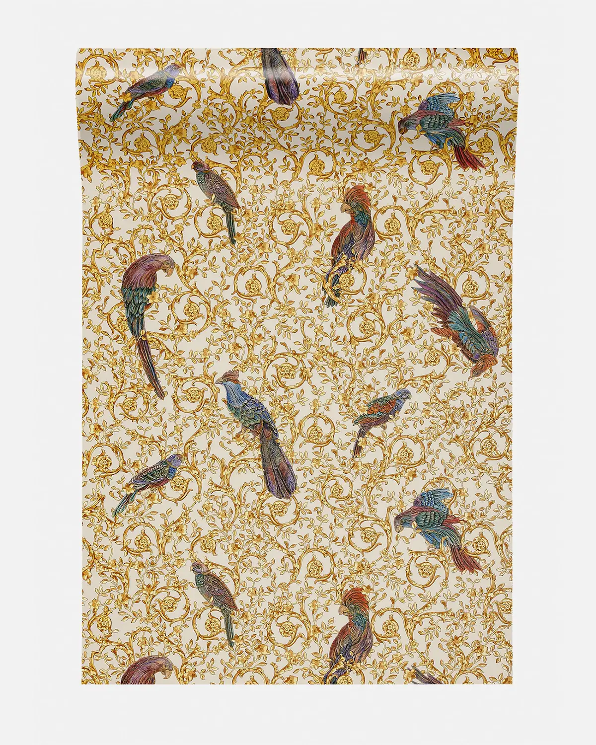 Versace Barocco Birds Wallpaper