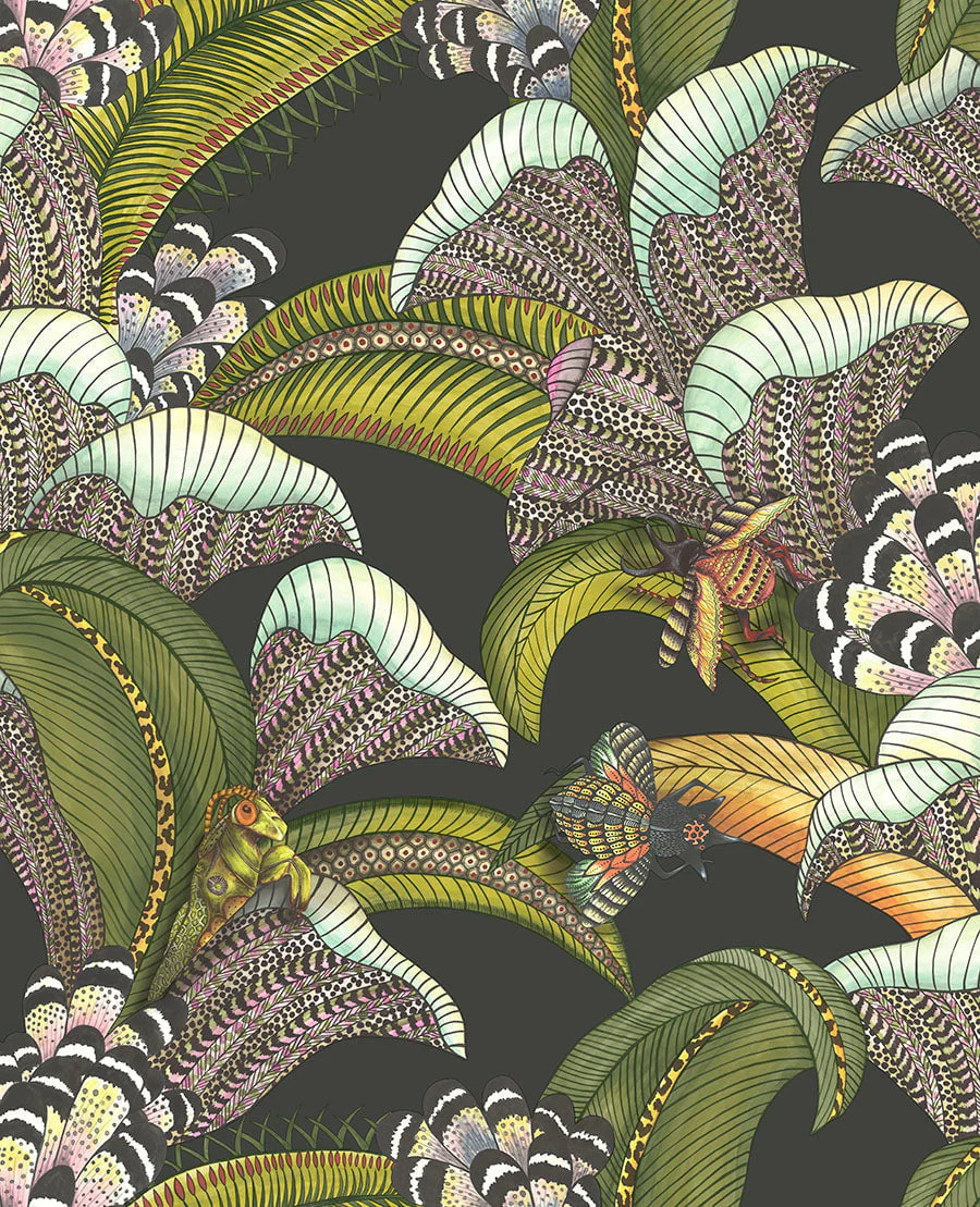 Cole & Son Hoopoe Leaves Wallpaper