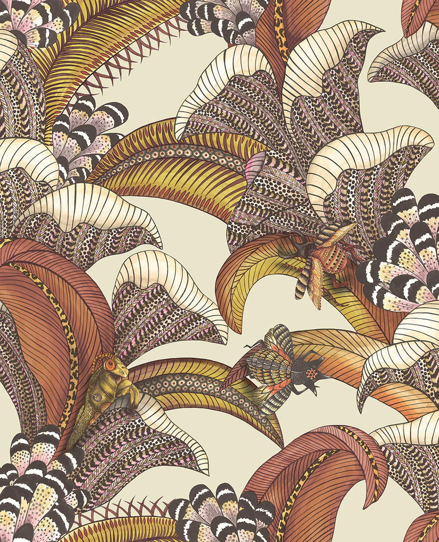 Cole & Son Hoopoe Leaves Wallpaper