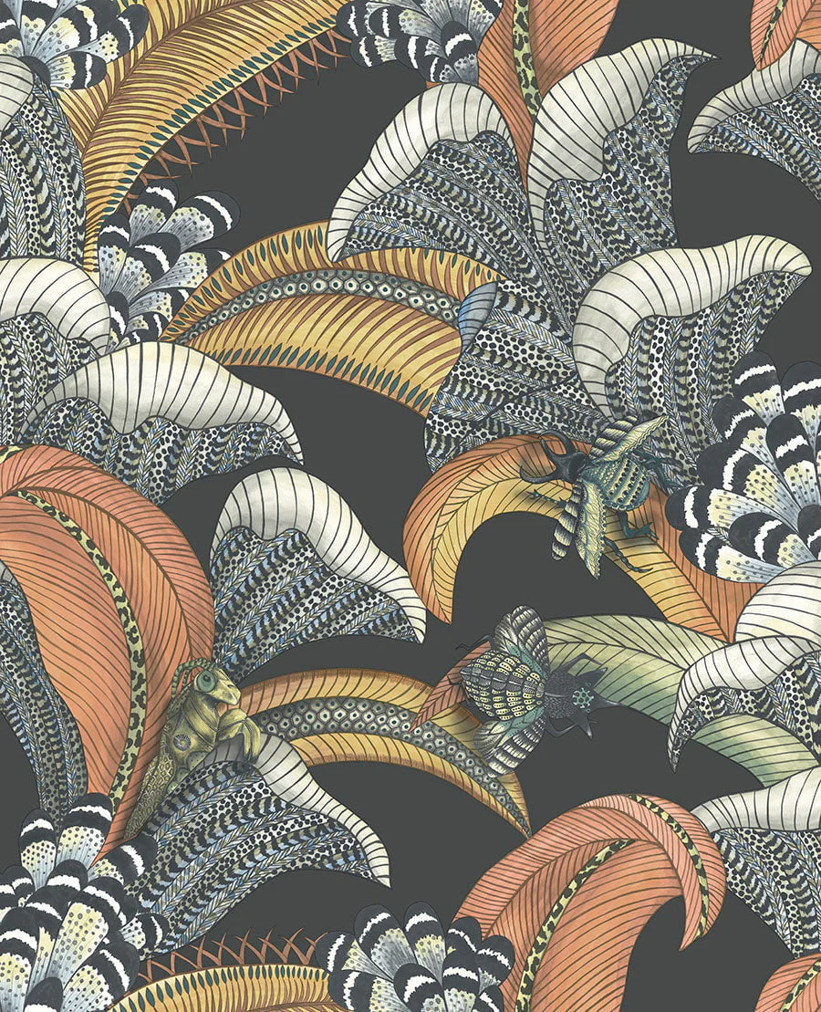 Cole & Son Hoopoe Leaves Wallpaper