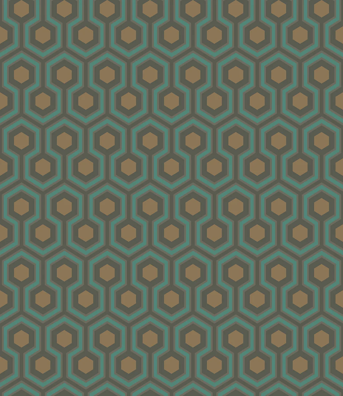Cole & Son Hicks’ Hexagon Wallpaper