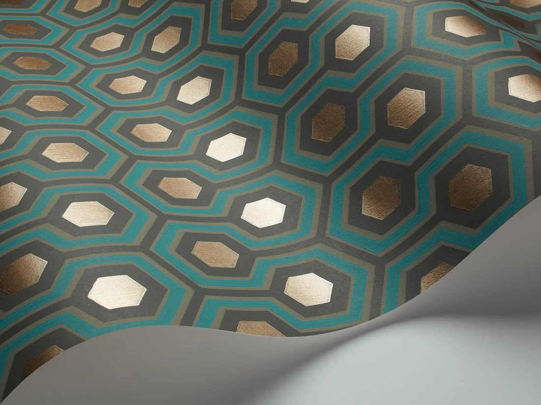 Cole & Son Hicks’ Hexagon Wallpaper