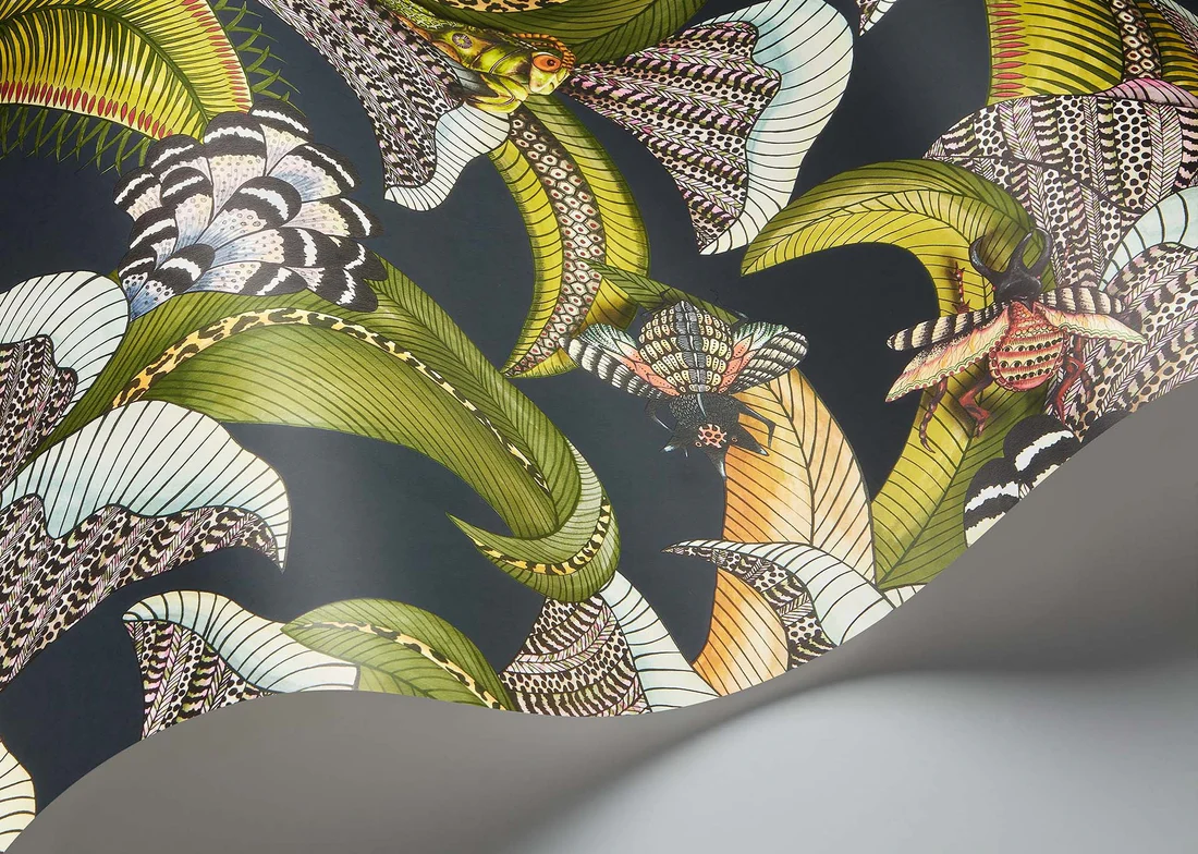 Cole & Son Hoopoe Leaves Wallpaper