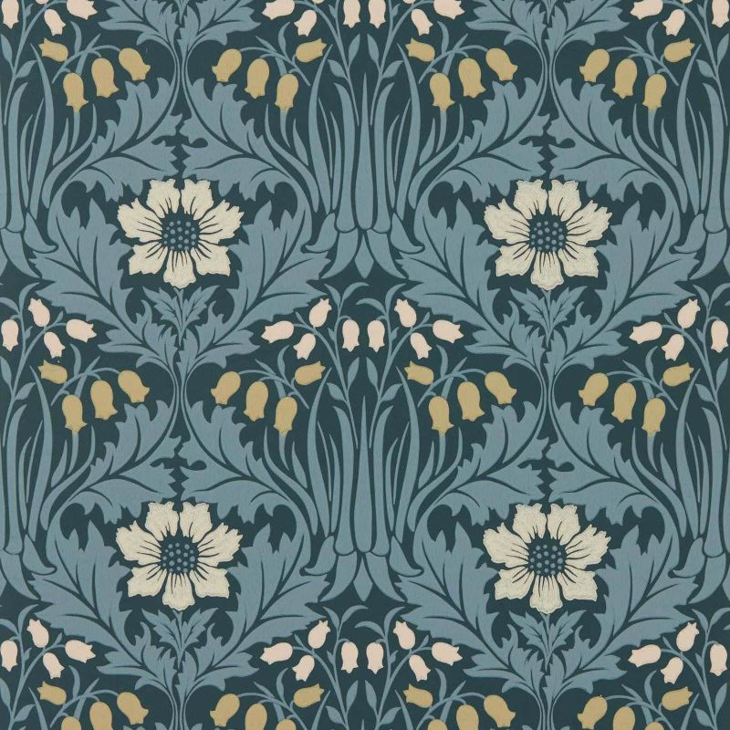 Morris & Co. Woodbell & Anemone Wallpaper